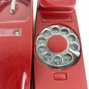 Red 1970s Landline Phone