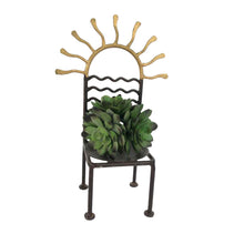 Load image into Gallery viewer, Wrought Iron Chair Candleholder