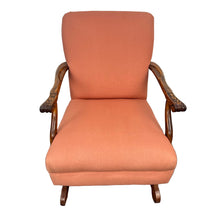 Load image into Gallery viewer, Pink Glider Rocking Chair