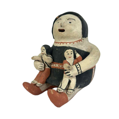 Native Storyteller Pottery Sculpture