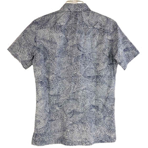 Blue Waves Mens Shirt