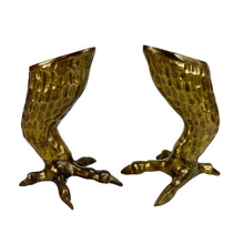 Load image into Gallery viewer, Brass Talon Candleholders