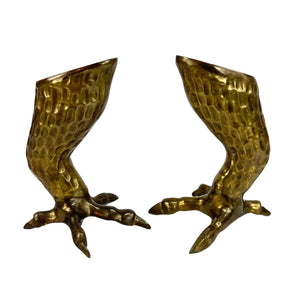 Brass Talon Candleholders