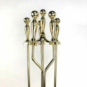 Gold Fireplace Tools