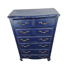 Load image into Gallery viewer, Blue Chest of Drawers