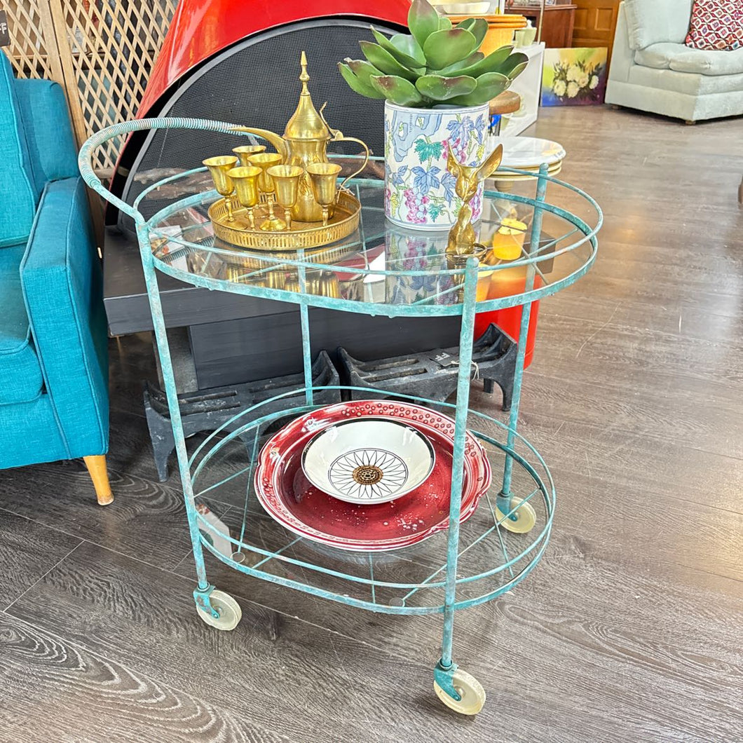 Metal Bar Cart