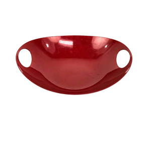 Modern Red Enamel Bowl