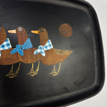 Load image into Gallery viewer, Couroc Ducks Lacquer Tray