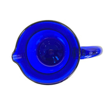 Load image into Gallery viewer, Cobalt Blue Glass Pitcher