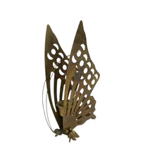 Load image into Gallery viewer, Brass Butterfly Candleholder