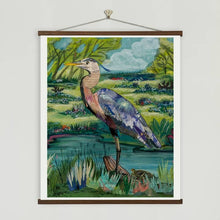 Load image into Gallery viewer, Blue Heron of Bastrop Print