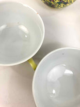 Load image into Gallery viewer, Yellow Chinese Tea Cups