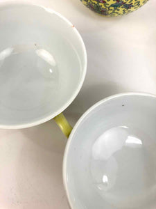 Yellow Chinese Tea Cups