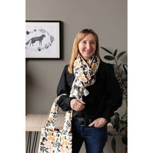 Load image into Gallery viewer, Myth Block Printed Scarf