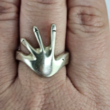 Load image into Gallery viewer, Sculptural Hand Statement Ring