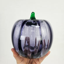 Load image into Gallery viewer, Purple Glass Pumpkin