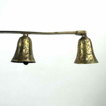 Load image into Gallery viewer, Etched Brass Candle Snuffer