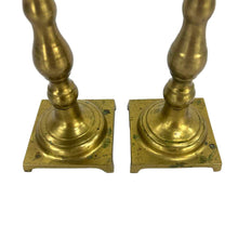 Load image into Gallery viewer, Small Brass Candleholders