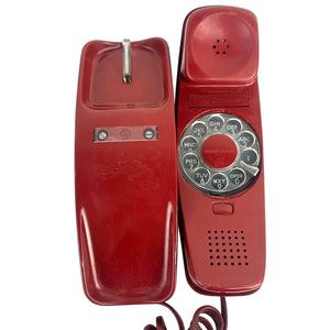 Red 1970s Landline Phone