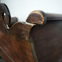 Load image into Gallery viewer, Antique settee new upholstery
