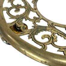 Load image into Gallery viewer, Ornate Brass Plant Dolly