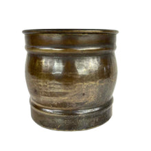 Load image into Gallery viewer, Brass Barrel Planter
