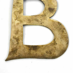 Brass B Wall Hanging