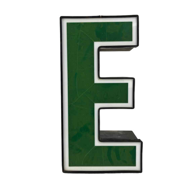 Green Channel Letter E