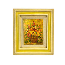 Load image into Gallery viewer, Textural Flowers Painting