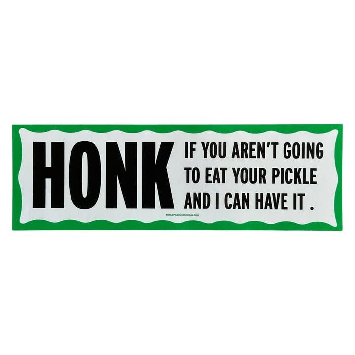Honk Pickle Sticker