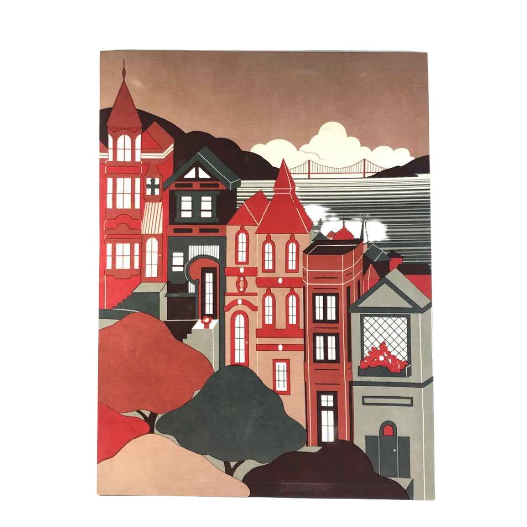 San Francisco Fabric Print