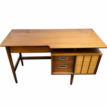 Load image into Gallery viewer, Modern Walnut Floating Desk