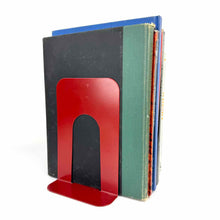 Load image into Gallery viewer, Red Steel Bookends