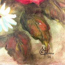 Load image into Gallery viewer, Floral Painting on Canvas