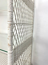 Load image into Gallery viewer, White Wicker Etagare Shelves