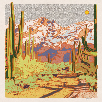 Catalina Desert Print