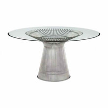 Load image into Gallery viewer, Modern Chrome Dining Table