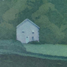 Load image into Gallery viewer, Pink House With Lake Print