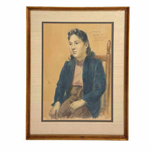 Load image into Gallery viewer, Japanese Girl Sketch Painting