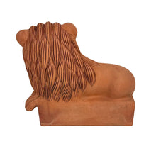 Load image into Gallery viewer, Terra Cotta Lion Sculpture