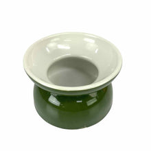 Load image into Gallery viewer, Green Porcelain Spittoon