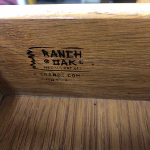 Ranch Oak Desk