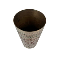 Load image into Gallery viewer, Engraved Brass Lassi Tumbler