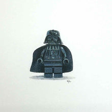 Load image into Gallery viewer, Miniature Lego Darth Vader Print