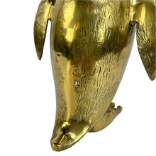 Load image into Gallery viewer, Large Brass Penguin