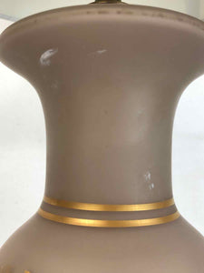 Satin Glass Lamp