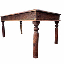 Load image into Gallery viewer, Carved Wooden Table