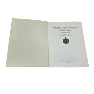 Historic Textile Patterns Book