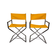 Load image into Gallery viewer, Chrome Director's Chairs