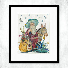 Load image into Gallery viewer, Dolan Geiman Signed Print Santa (2018)